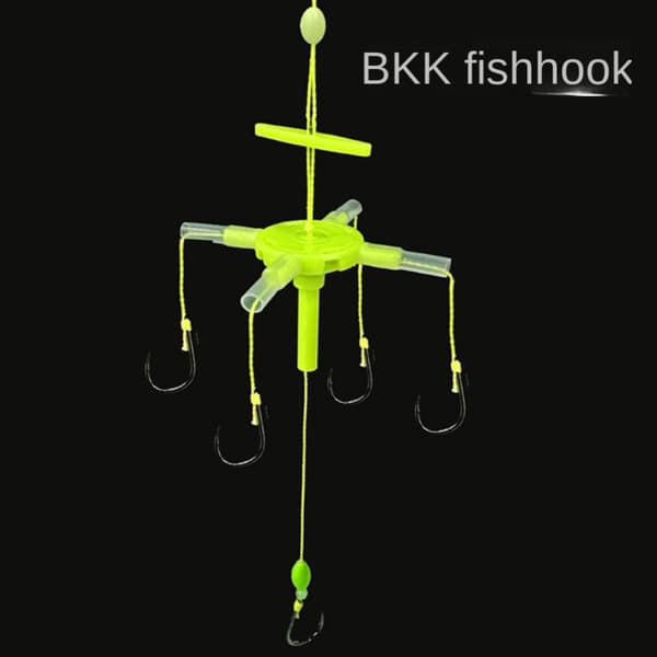 Five Claw Square Bait Fishhooks -räjähdysnauhakoukku 13 13 13