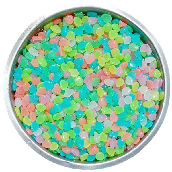 Glow In The Dark Stones Glow Pebbles MULTI-FARVE MULTI-FARVE Multi-colour