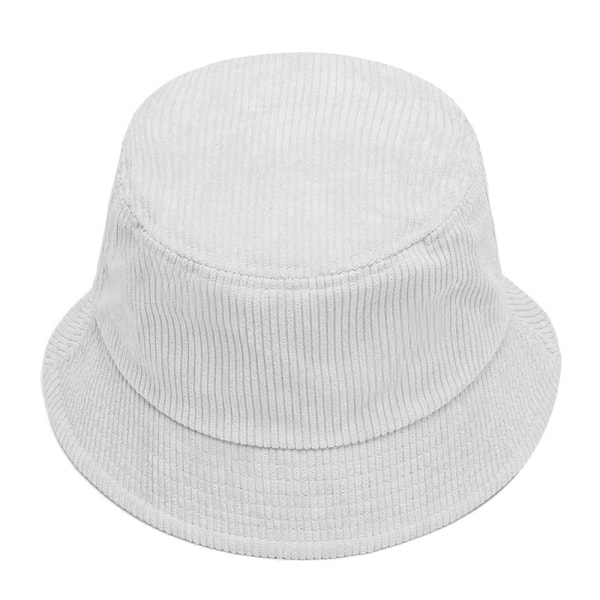 Bucket Hat Fisherman Cap VALKOINEN White
