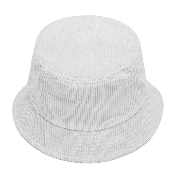 Bucket Hat Fisherman Cap VALKOINEN White