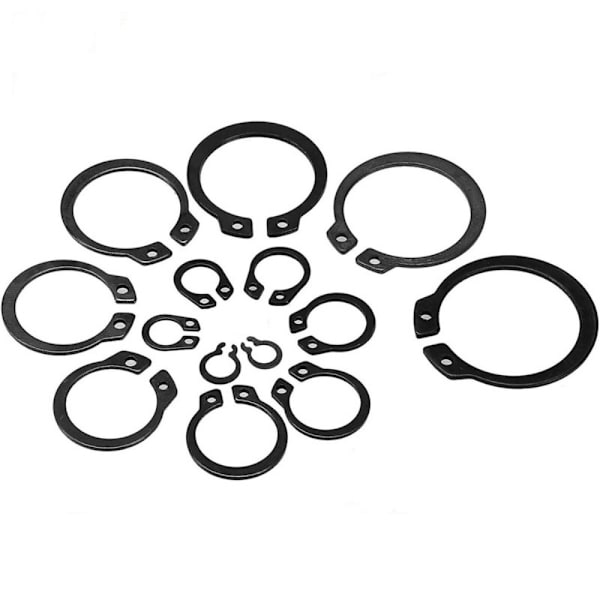 175 st Snap Ring Sortiment Externt låsring Snap Retaining