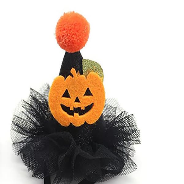 Hundehat Pet Halloween Hat SORT Black