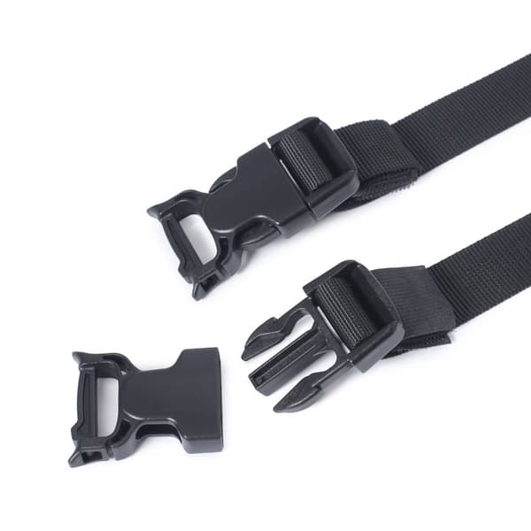 2 Stk Tactical MOLLE Stroppe Kompressionsstropper SORT Black