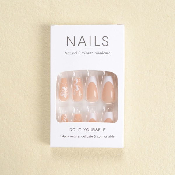French Fake Nails Ballerina False Nail 2 2 2