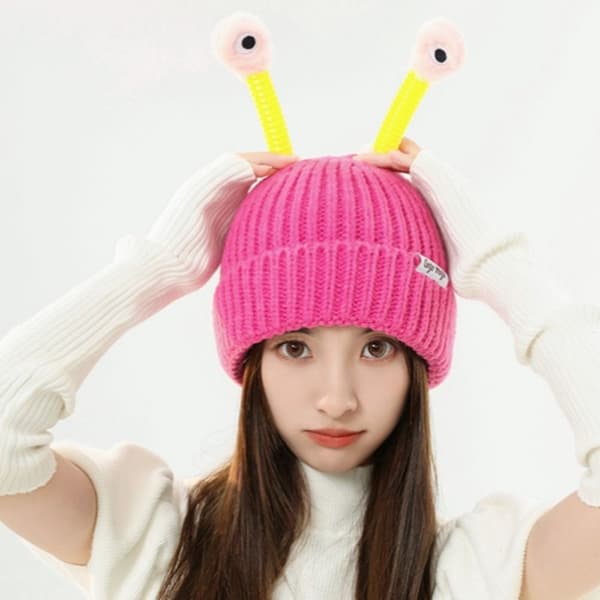 Neulotut hatut Beanie Hat MUSTA black