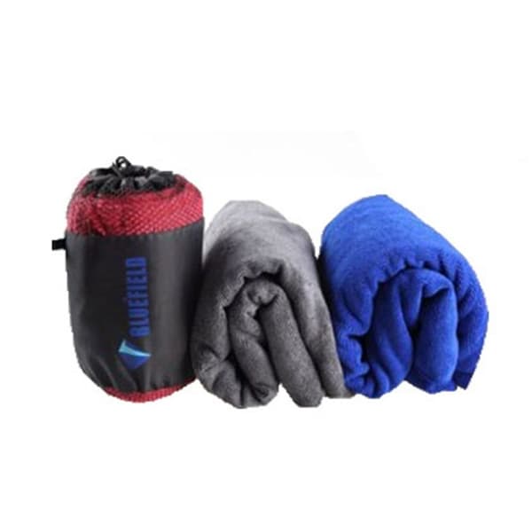Utomhus mikrofiberhandduk Sporthandduk GRÅ Grey