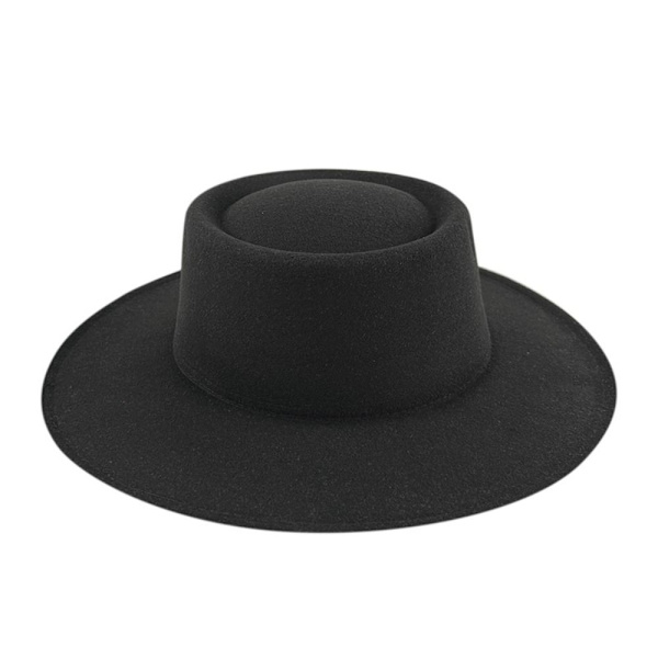 Kirkehatte Fedorahatte SORT black