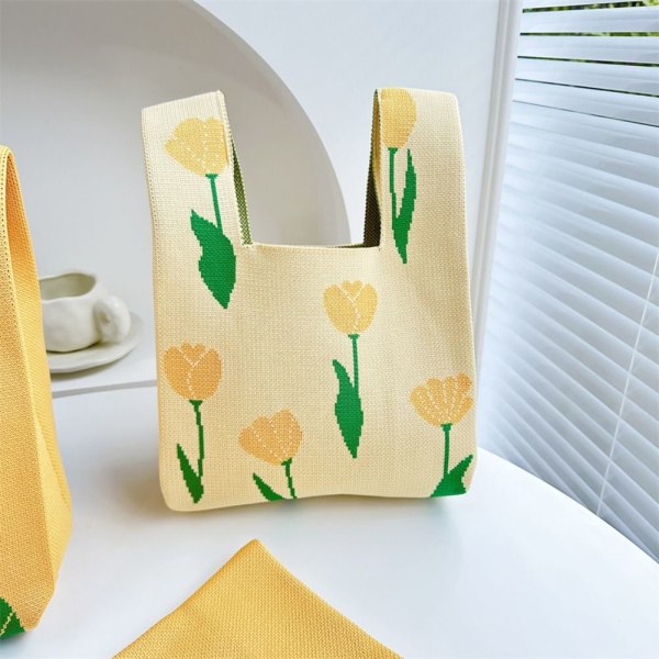 Strik Håndtaske Tote Bag TULIP TULIP Tulip