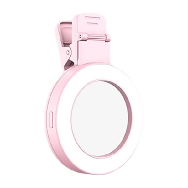 Telefon Fyld Light Selfie Spejl Selfie Reflector Spejle PINK Pink