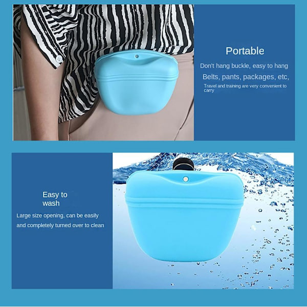 Hundegodtpose Valp Snackpose MINT GRØNN Mint Green