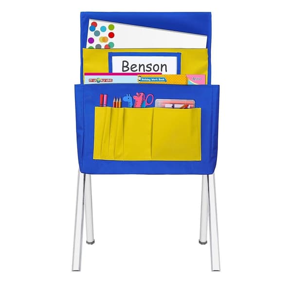 Chairback Pocket Chart Stolsfickor Organizer 2 2 2