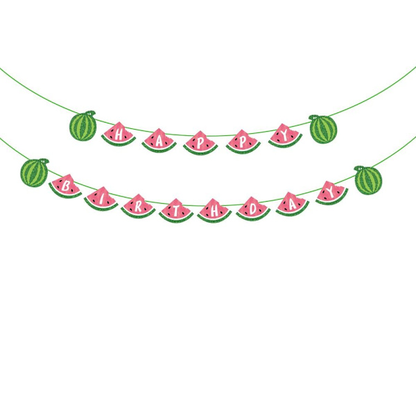 2 PAKKER Festpynt Fødselsdagsfestpynt 7 7 7
