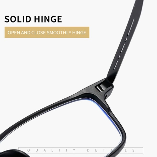 Anti-blå lette briller Ultralight Eyewear STYRKE 3,50 Strength 3.50