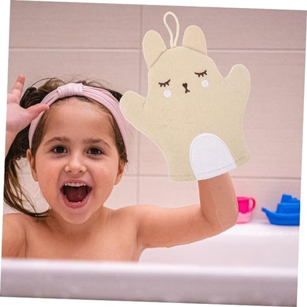 Baby Bath Gloves Kylpypyyhe Hankaushanskat PINK Pink