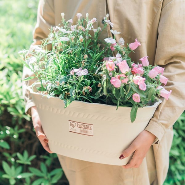 Hängande planteringskruka Väggmonterad blomkruka grön