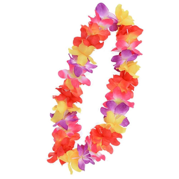 Hawaiian Leis Hula Flowers halskæde 3 3 3