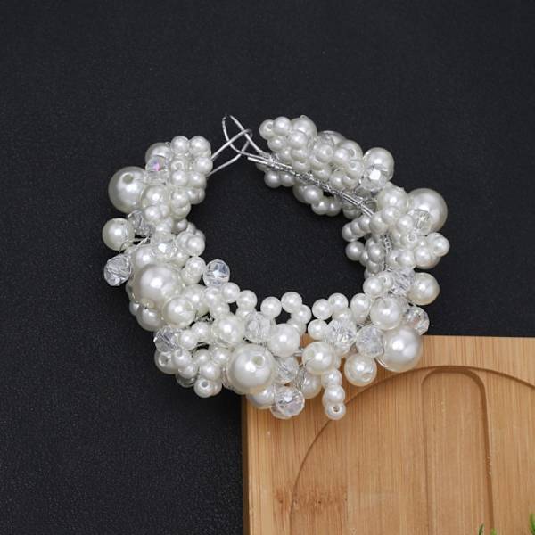 Morsiustiara-päähineet Pearl Crown -pääpanta 1 1 1