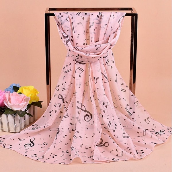 Chiffon Hijab Silketørklæde PINK Pink