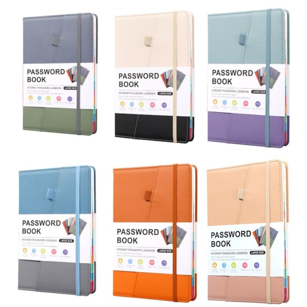 A5 Password Book Password Keeper Book 01 01 01