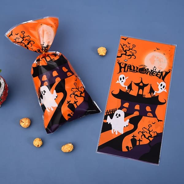 50 st Halloween godispåsar presentpåse B B B
