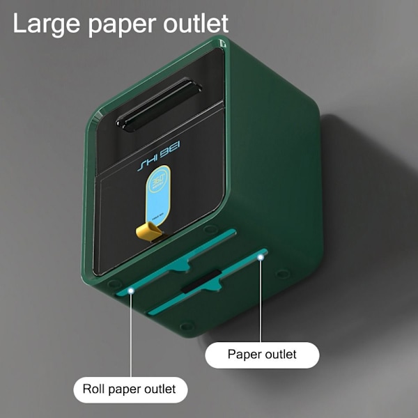 Toalettpapirholder Oppbevaringsstativ HVIT DOBBELT LAG DOBBELT White Double Layer-Double Layer