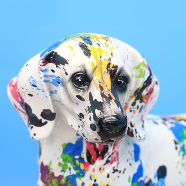 Dachshund Statue Graffiti Dyreskulptur 2 2 2