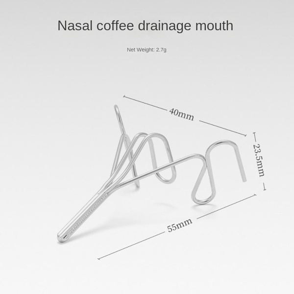 Vattenstyrningsram Avledningsmunstycke Kaffedropppip