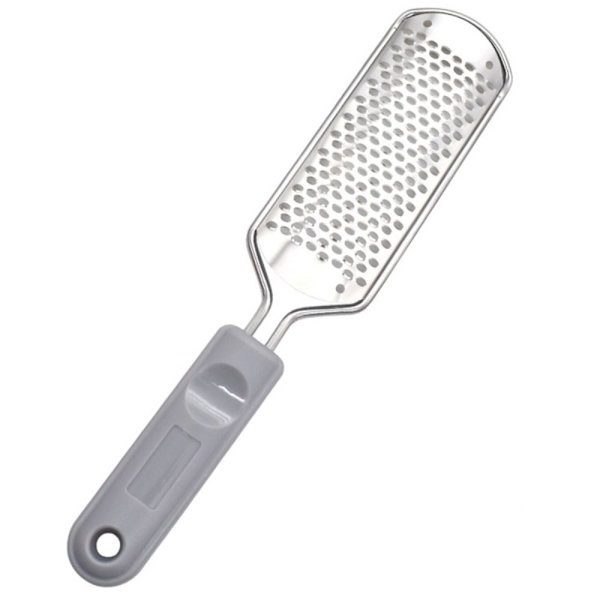 Fod Rasp i Rustfrit Stål GRÅ Grey