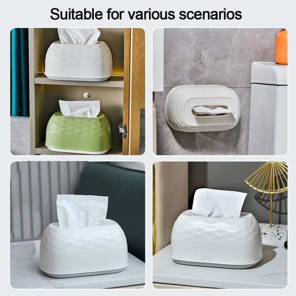 Tissue Box Servietholder GUL yellow