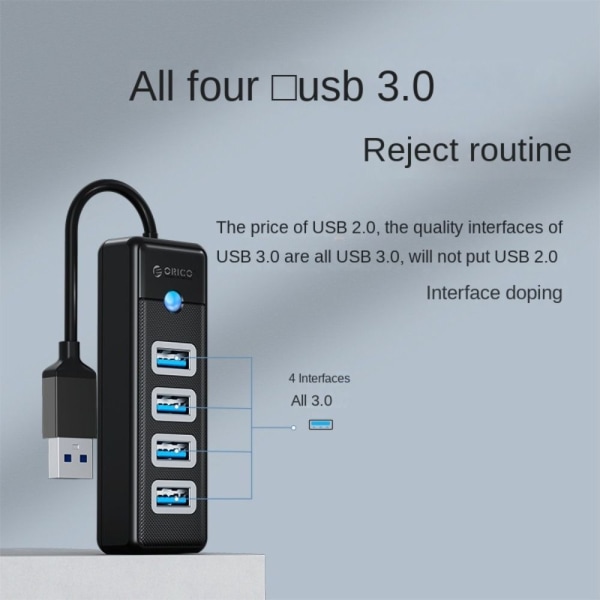 4-porttinen jakaja USB keskittimen elektroninen tuote