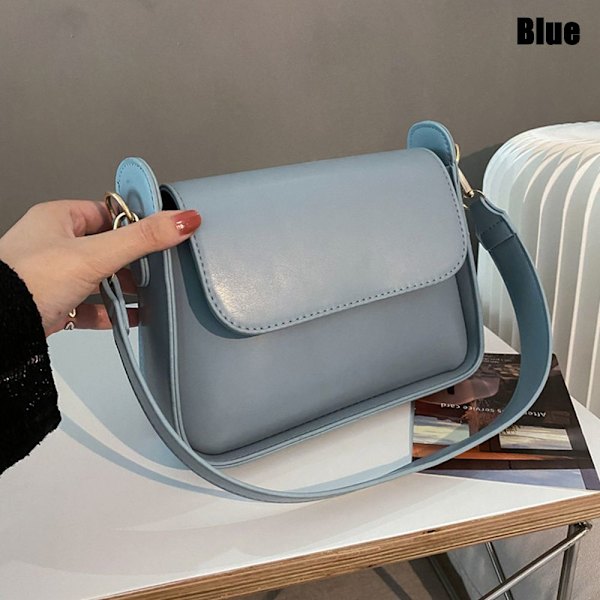 Modehandväskor Dam Elegant axelväska BLÅ blue