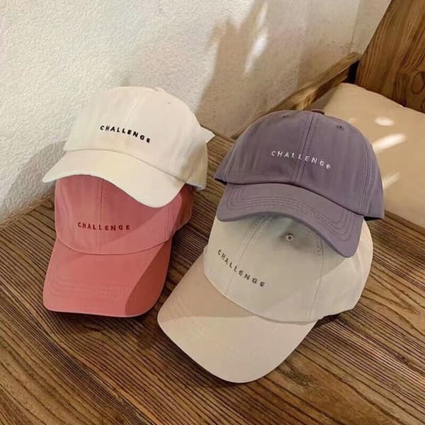 CHALLENGE Baseball Caps Visirer Cap SORT black