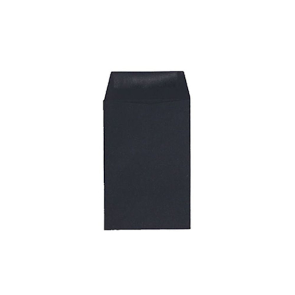 100 stk Kraft Papir Bag Konvolut SORT Black