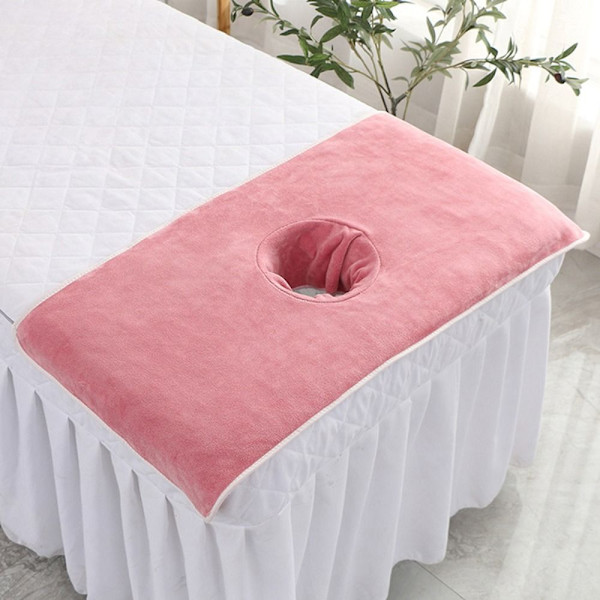 Massasje Nakkestøtte Pads Ansiktshåndkle ROSA Pink