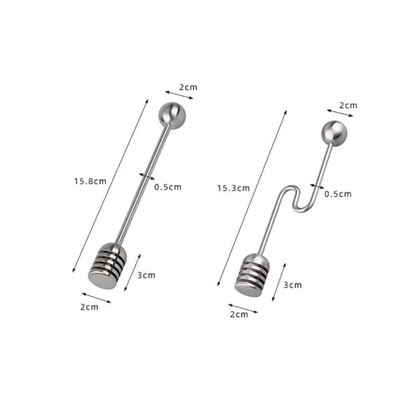 Honey Dipper Sticks Honningskje 2 2 2