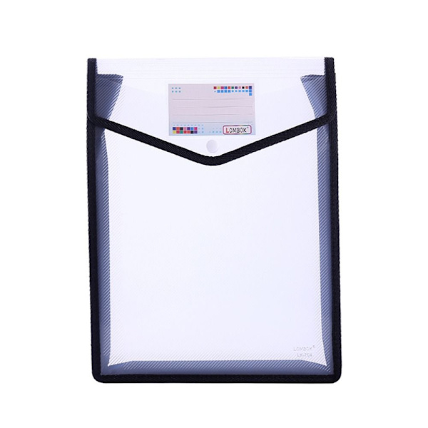 A5 Fil Mapper Dokument Taske HVID white