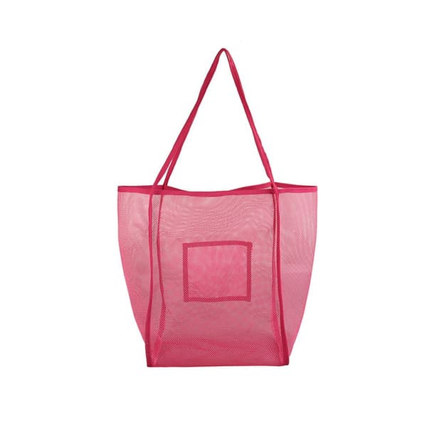 Mesh Beach Bag Beach Toes ROSA pink