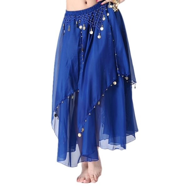 Dansande kjol Spansk kjol LAKE BLUE Lake blue