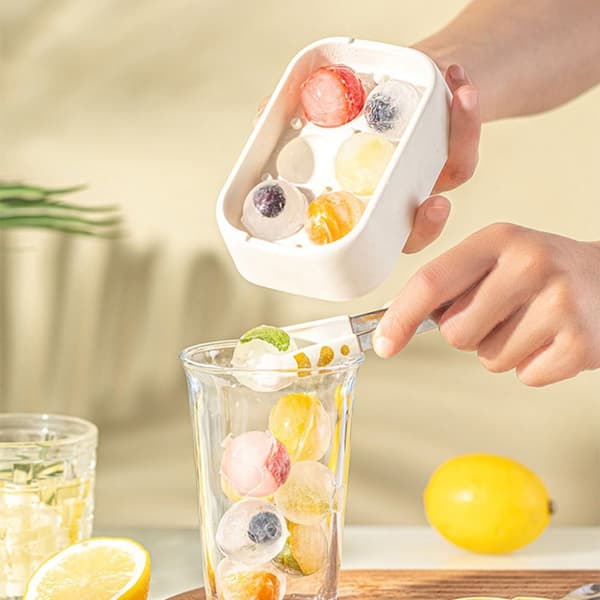 Jääpalamuotit Ice Cube Maker BEIGE Beige
