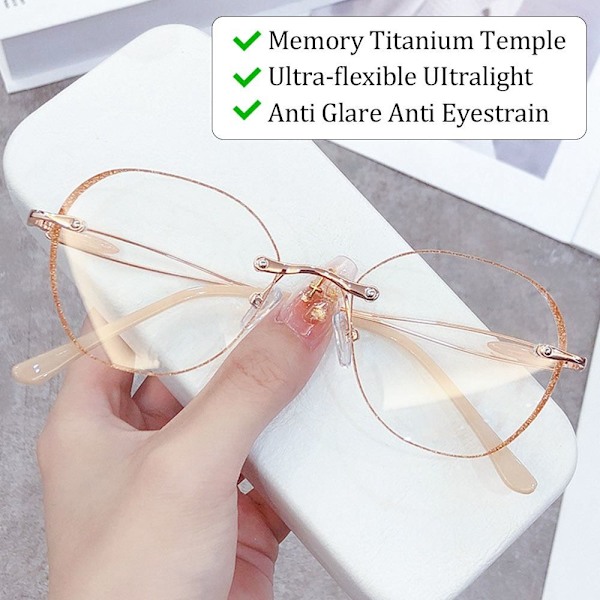Anti-Blue Light Glasses Silmälasit WHITE STRENGTH 100 White Strength 100