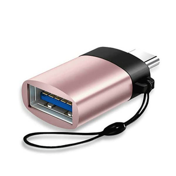 5 kpl Type C - USB 3.0 -sovitin OTG-sovitin ROSE GOLD Rose Gold