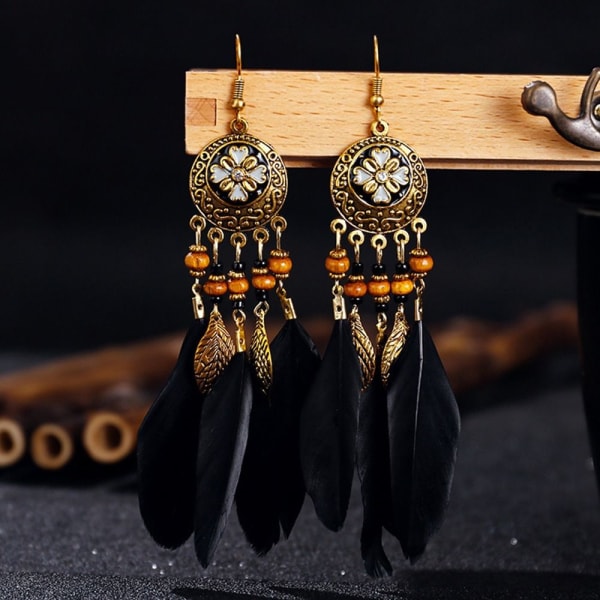 Dingle øredobber Tassel Beads Øredobber 2 2 2