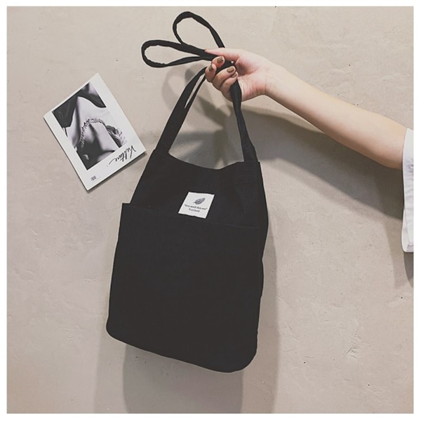 Skuldertaske Student Messenger Bag SORT black