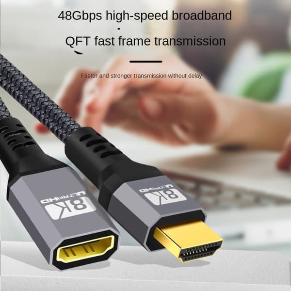 HDMI-kabel ljud- och videokabel 0,3M 0.3m