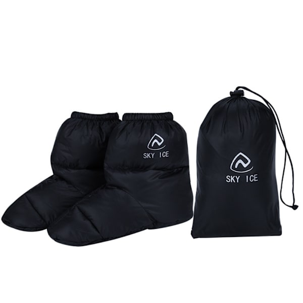 1 par Duck Down Booties Sokker Klatreskotrekk RØD L red L