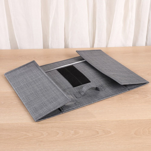 Garderob Organizer Kläder Förvaringskärl LJUSGRÅ light grey