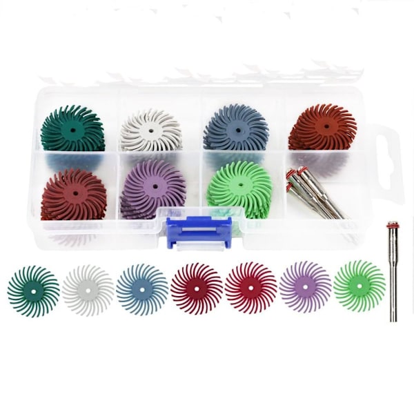 Radial Bristle Disc Kit Slibeskive Gap polerbørste