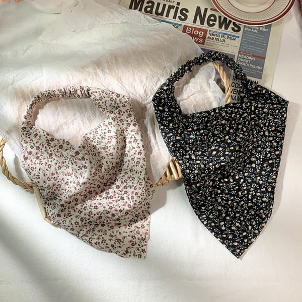 Triangle Head Wrap Pandebånd SORT Black