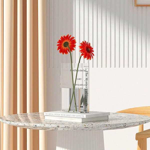Ny Klar Bog Vase Bog Vaser TRANSPARENT TRANSPARENT