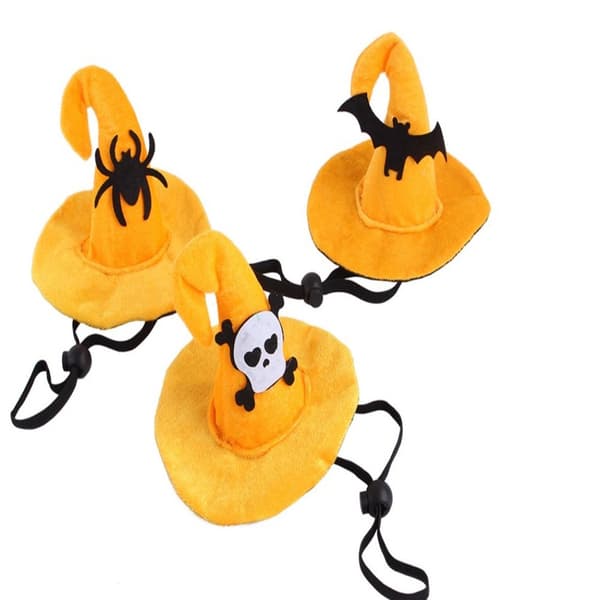 Pet Witch Hat Halloween Funny Hat 02 02 02